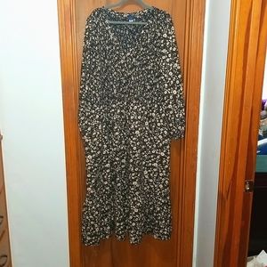 Ruffled Hem Boho Chic Dress